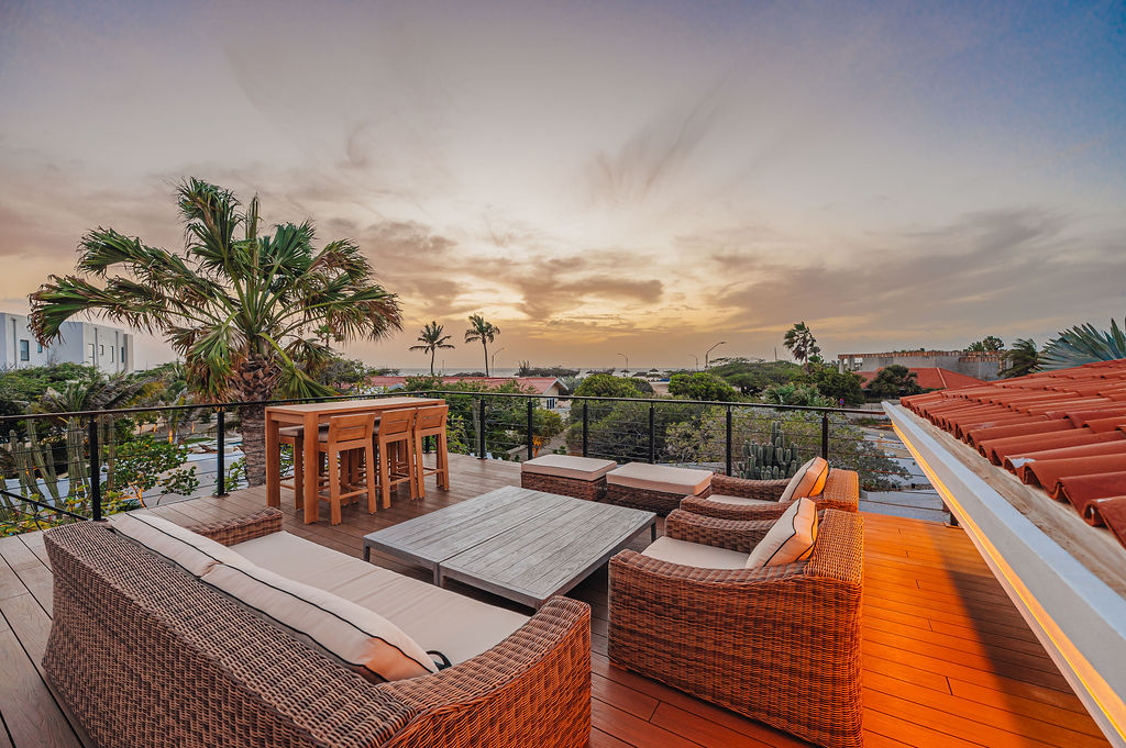 Bougainvillea · Rooftop sunset deck