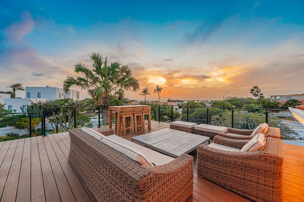 Bougainvillea · Rooftop sunset deck